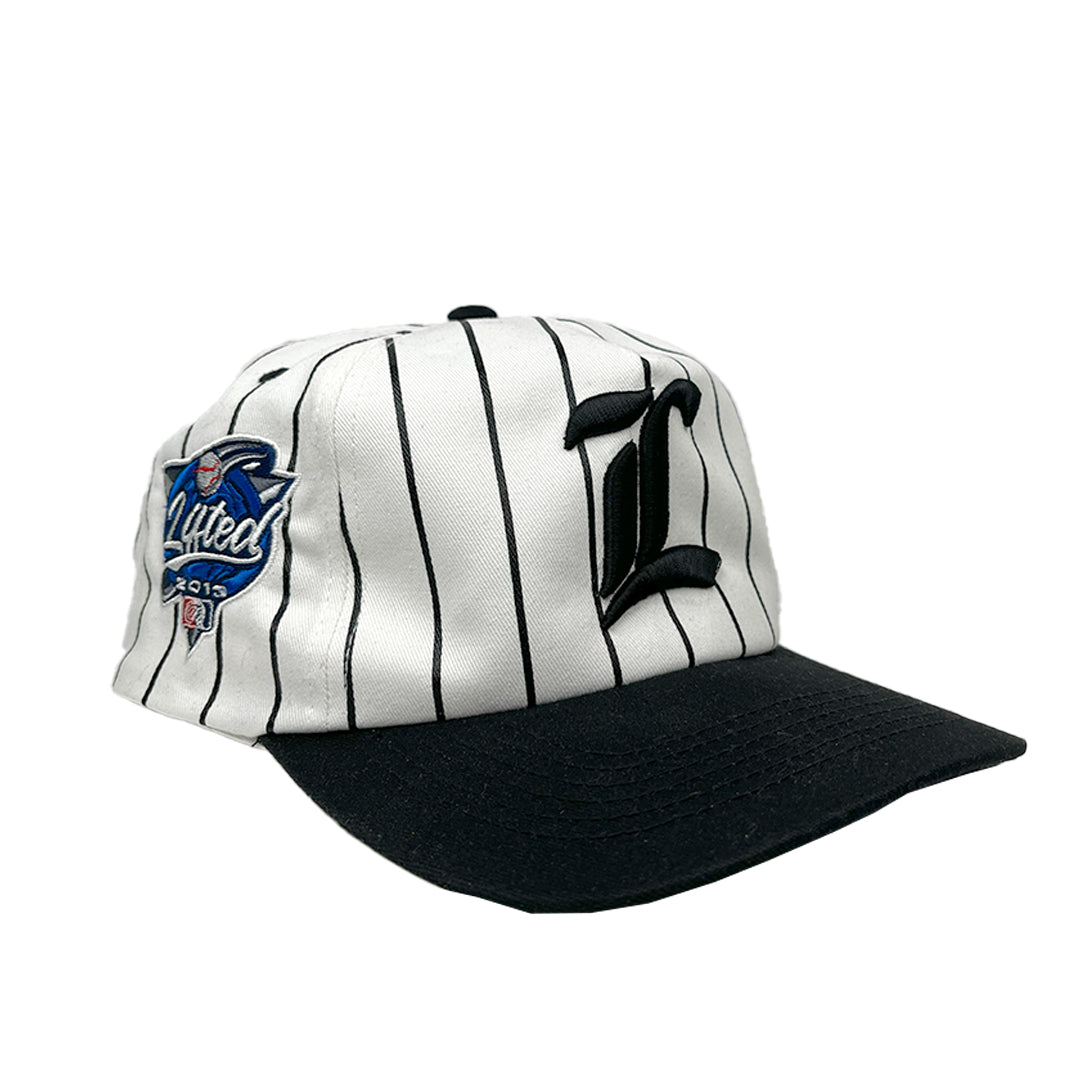 "L" Logo Pinstripe Snapback